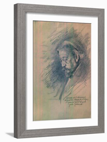 Portrait of Maximilian Von Messmacher, 1896-Ilya Yefimovich Repin-Framed Giclee Print