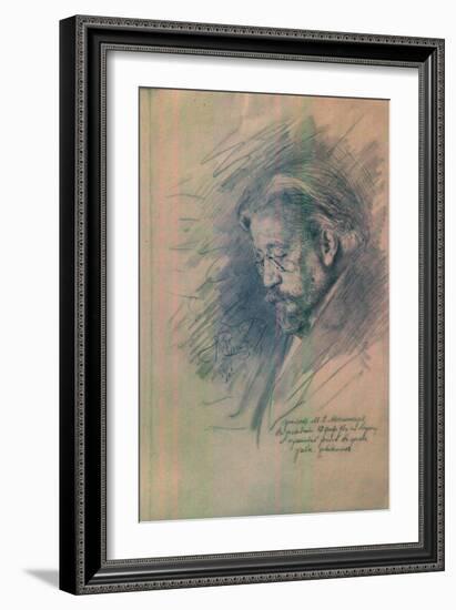 Portrait of Maximilian Von Messmacher, 1896-Ilya Yefimovich Repin-Framed Giclee Print