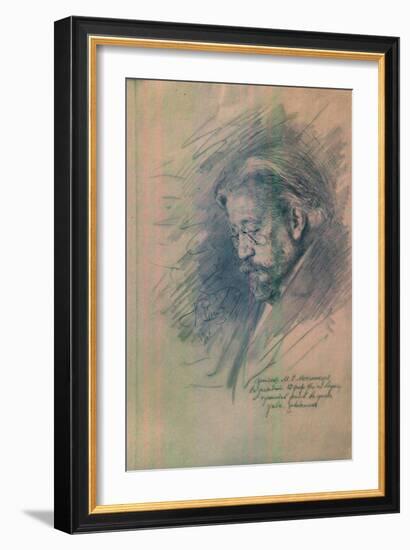 Portrait of Maximilian Von Messmacher, 1896-Ilya Yefimovich Repin-Framed Giclee Print