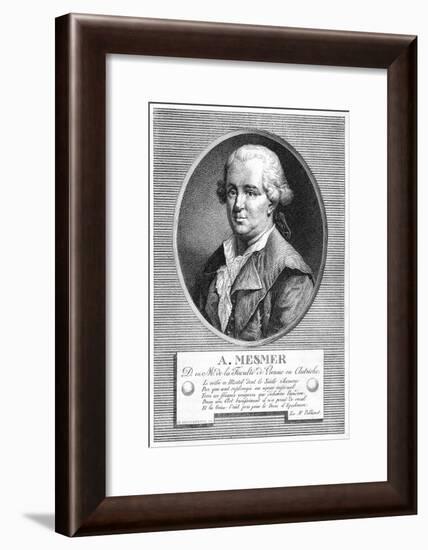 Portrait of Mesmer-null-Framed Art Print