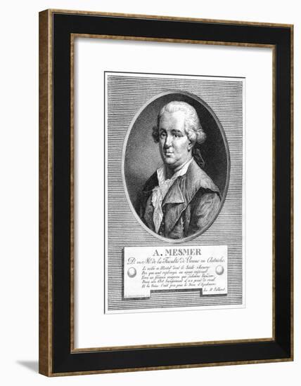 Portrait of Mesmer-null-Framed Art Print