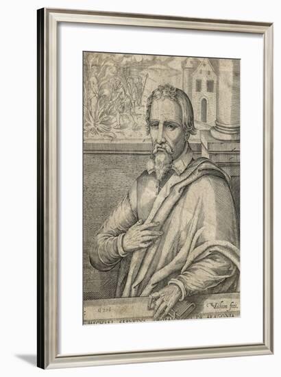 Portrait of Michael Servetus-null-Framed Giclee Print