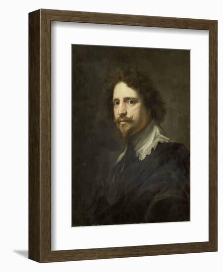 Portrait of Michel Le Blon-Anthony Van Dyck-Framed Art Print
