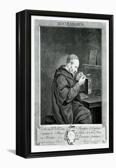 Portrait of Michel Nostradamus-Gabriel Metsu-Framed Premier Image Canvas