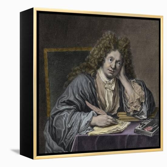 Portrait of Michel Richard Delalande-Stefano Bianchetti-Framed Premier Image Canvas