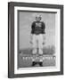 Portrait of Michigan Halfback Tom Harmon in Uniform-Alfred Eisenstaedt-Framed Photographic Print