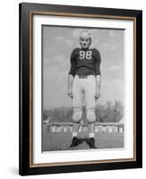 Portrait of Michigan Halfback Tom Harmon in Uniform-Alfred Eisenstaedt-Framed Photographic Print
