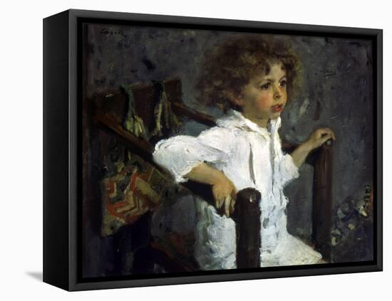 Portrait of Mika Morosov, 1901-Valentin Serov-Framed Premier Image Canvas