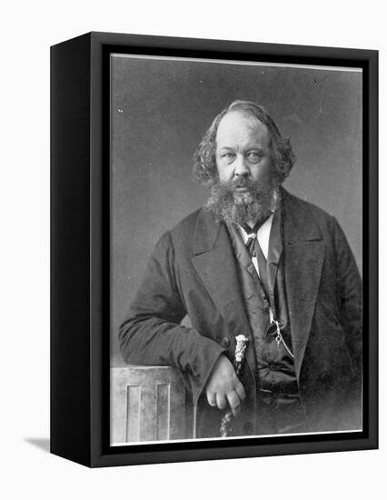 Portrait of Mikhail Aleksandrovich Bakunin circa 1860-Nadar-Framed Premier Image Canvas