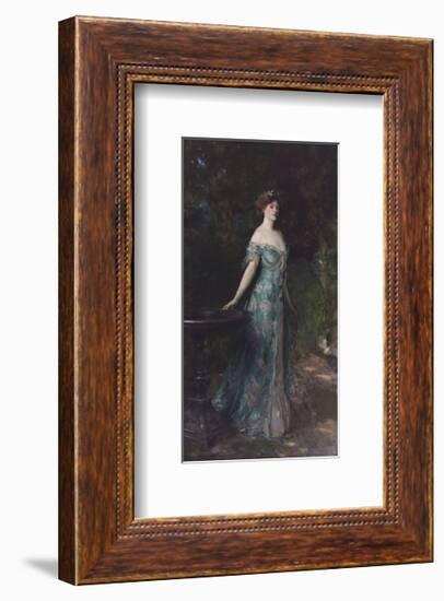 Portrait of Millicent Leveson-Gower (1867-1955), Duchess of Sutherland, 1904-John Singer Sargent-Framed Art Print