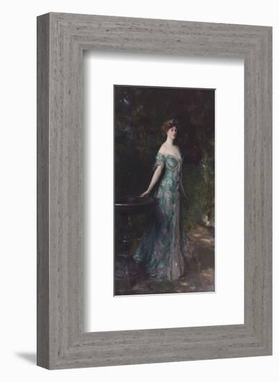 Portrait of Millicent Leveson-Gower (1867-1955), Duchess of Sutherland, 1904-John Singer Sargent-Framed Art Print