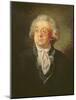 Portrait of Mirabeau (Oil on Canvas)-French School-Mounted Giclee Print