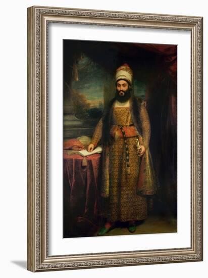 Portrait of Mirza Abul Hassan-Sir William Beechey-Framed Giclee Print