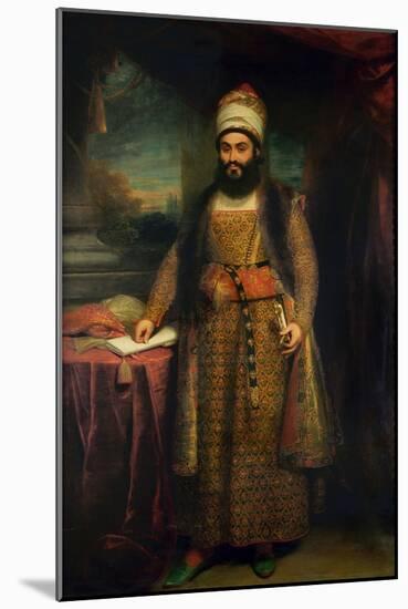 Portrait of Mirza Abul Hassan-Sir William Beechey-Mounted Giclee Print