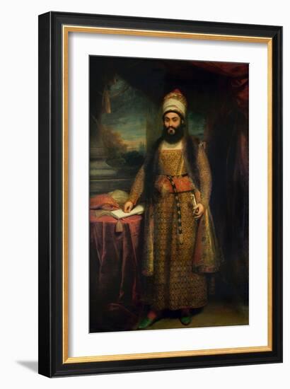 Portrait of Mirza Abul Hassan-Sir William Beechey-Framed Giclee Print