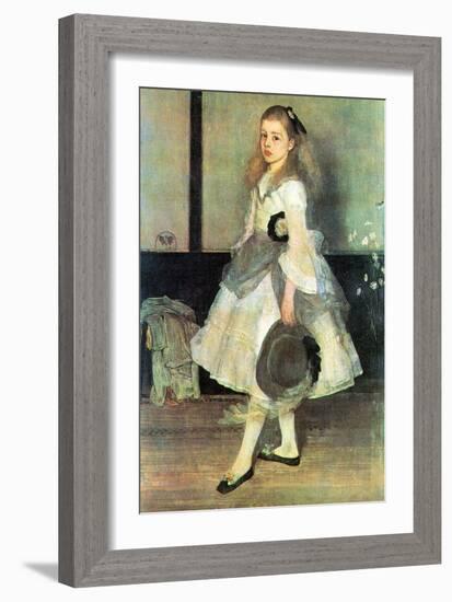 Portrait of Miss Alexander-James Abbott McNeill Whistler-Framed Art Print