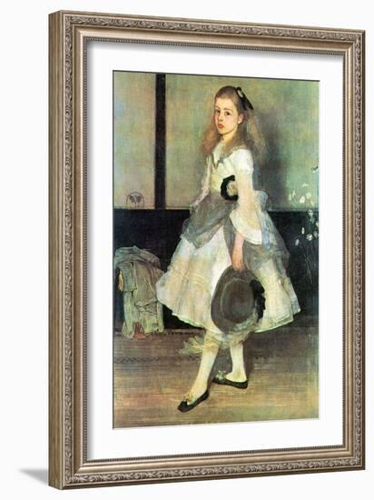 Portrait of Miss Alexander-James Abbott McNeill Whistler-Framed Art Print