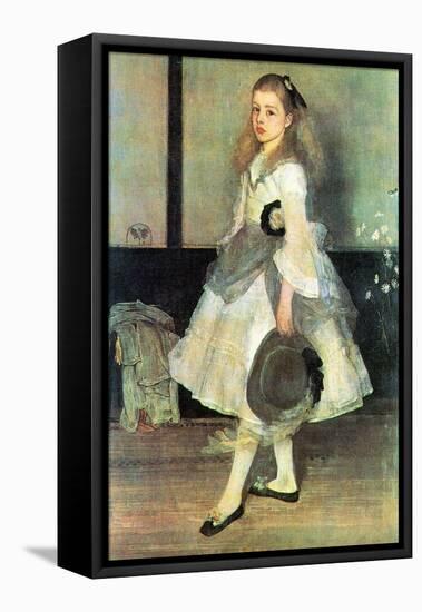 Portrait of Miss Alexander-James Abbott McNeill Whistler-Framed Stretched Canvas