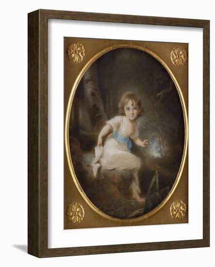 Portrait of Miss Bennett, Mid-1780s-Thomas Lawrence-Framed Giclee Print