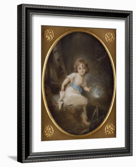 Portrait of Miss Bennett, Mid-1780s-Thomas Lawrence-Framed Giclee Print