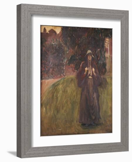 Portrait of Miss Clementine Anstruther-Thomson-John Singer Sargent-Framed Giclee Print