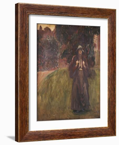 Portrait of Miss Clementine Anstruther-Thomson-John Singer Sargent-Framed Giclee Print