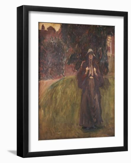 Portrait of Miss Clementine Anstruther-Thomson-John Singer Sargent-Framed Giclee Print