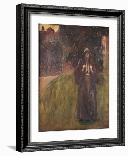 Portrait of Miss Clementine Anstruther-Thomson-John Singer Sargent-Framed Giclee Print