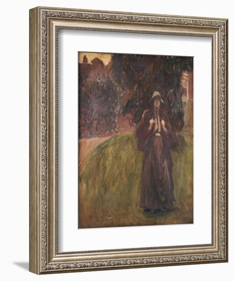 Portrait of Miss Clementine Anstruther-Thomson-John Singer Sargent-Framed Giclee Print