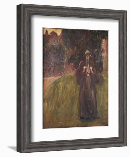 Portrait of Miss Clementine Anstruther-Thomson-John Singer Sargent-Framed Giclee Print