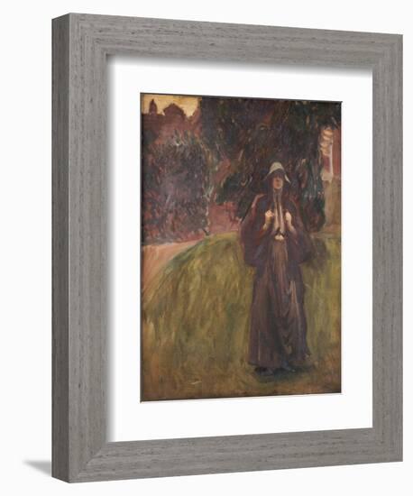 Portrait of Miss Clementine Anstruther-Thomson-John Singer Sargent-Framed Giclee Print