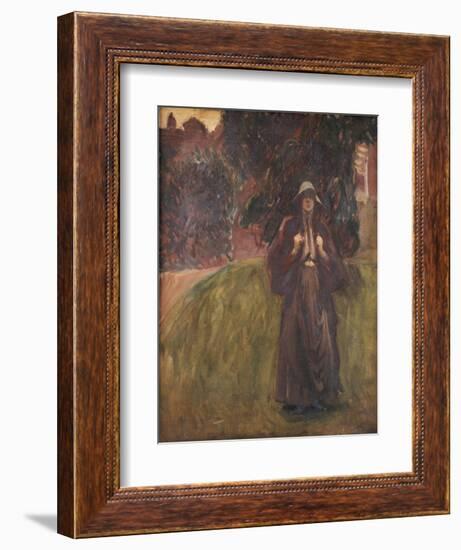 Portrait of Miss Clementine Anstruther-Thomson-John Singer Sargent-Framed Giclee Print