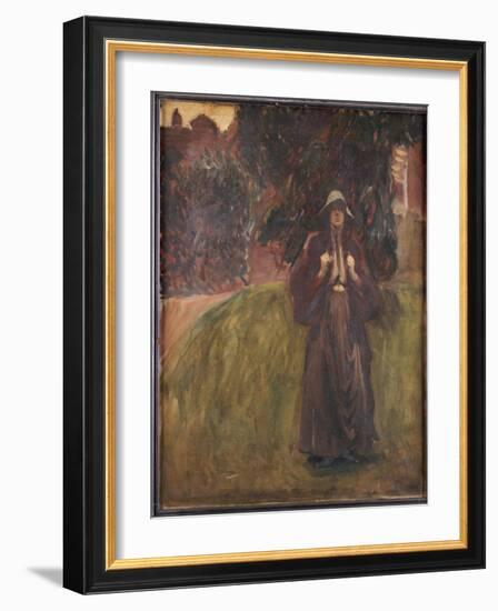 Portrait of Miss Clementine Anstruther-Thomson-John Singer Sargent-Framed Giclee Print