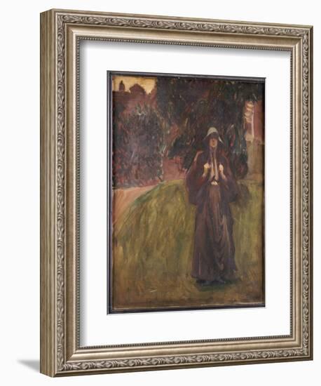 Portrait of Miss Clementine Anstruther-Thomson-John Singer Sargent-Framed Giclee Print