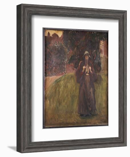 Portrait of Miss Clementine Anstruther-Thomson-John Singer Sargent-Framed Giclee Print