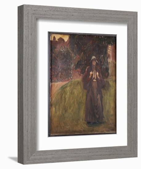 Portrait of Miss Clementine Anstruther-Thomson-John Singer Sargent-Framed Giclee Print