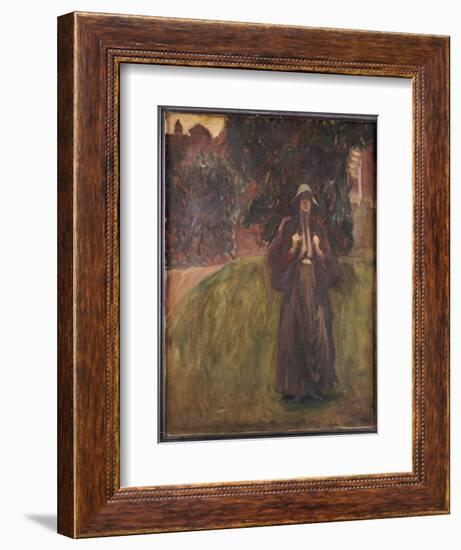 Portrait of Miss Clementine Anstruther-Thomson-John Singer Sargent-Framed Giclee Print