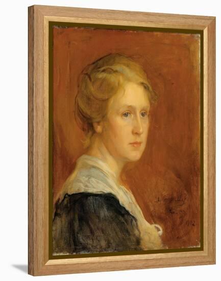 Portrait of Miss Constance Ellen Guinness, 1902-Philip Alexius De Laszlo-Framed Premier Image Canvas