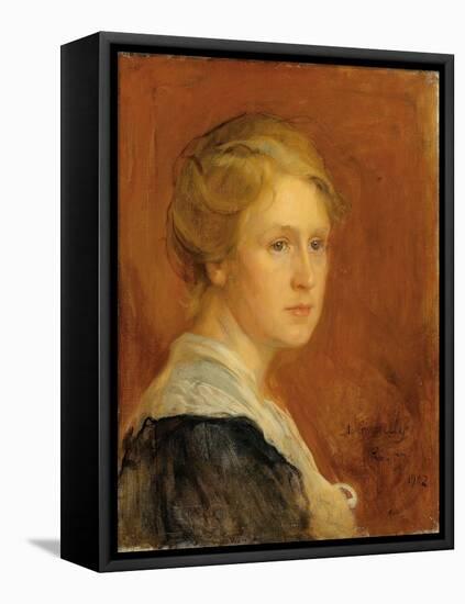 Portrait of Miss Constance Ellen Guinness, 1902-Philip Alexius De Laszlo-Framed Premier Image Canvas