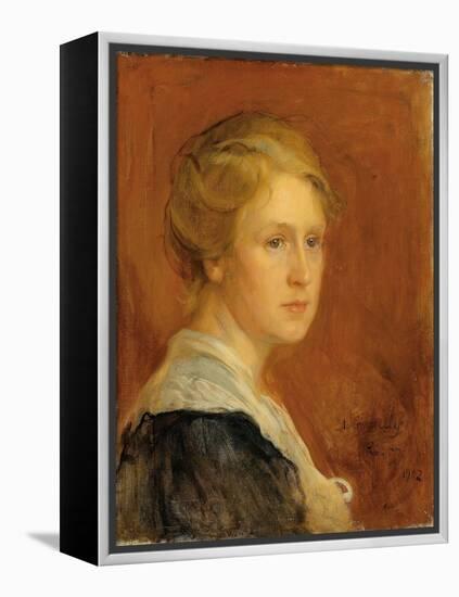 Portrait of Miss Constance Ellen Guinness, 1902-Philip Alexius De Laszlo-Framed Premier Image Canvas