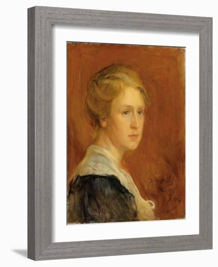 Portrait of Miss Constance Ellen Guinness, 1902-Philip Alexius De Laszlo-Framed Giclee Print