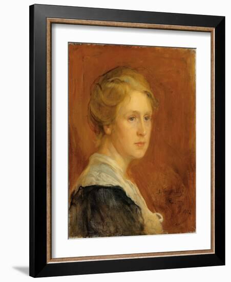 Portrait of Miss Constance Ellen Guinness, 1902-Philip Alexius De Laszlo-Framed Giclee Print