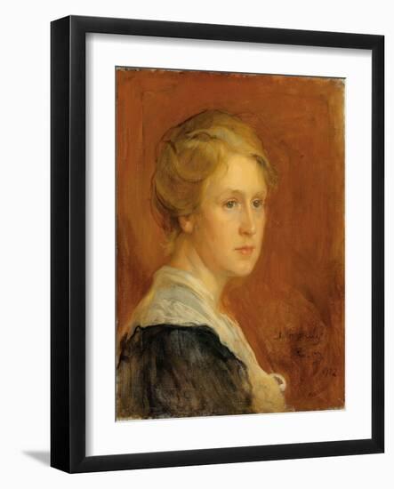 Portrait of Miss Constance Ellen Guinness, 1902-Philip Alexius De Laszlo-Framed Giclee Print