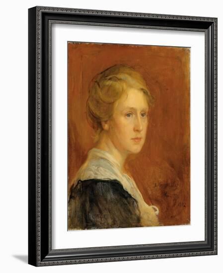 Portrait of Miss Constance Ellen Guinness, 1902-Philip Alexius De Laszlo-Framed Giclee Print