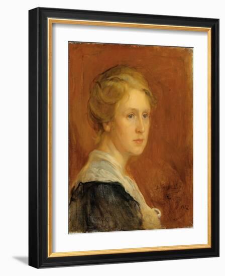 Portrait of Miss Constance Ellen Guinness, 1902-Philip Alexius De Laszlo-Framed Giclee Print