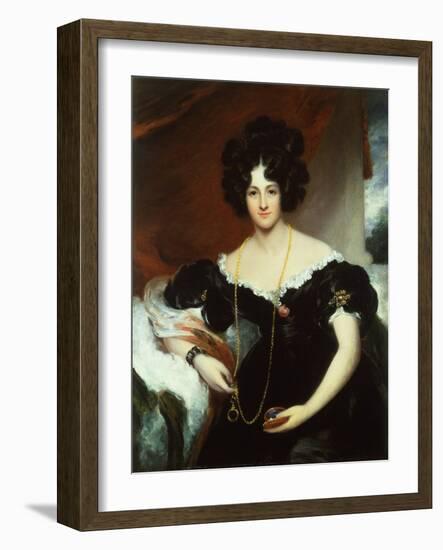 Portrait of Miss Craigie Later Mrs.Reid, 1751 (Oil on Canvas)-Allan Ramsay-Framed Giclee Print