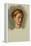 Portrait of Miss Isabella Waugh, study-William Holman Hunt-Framed Premier Image Canvas