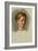 Portrait of Miss Isabella Waugh, study-William Holman Hunt-Framed Giclee Print