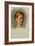 Portrait of Miss Isabella Waugh, study-William Holman Hunt-Framed Giclee Print