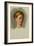 Portrait of Miss Isabella Waugh, study-William Holman Hunt-Framed Giclee Print